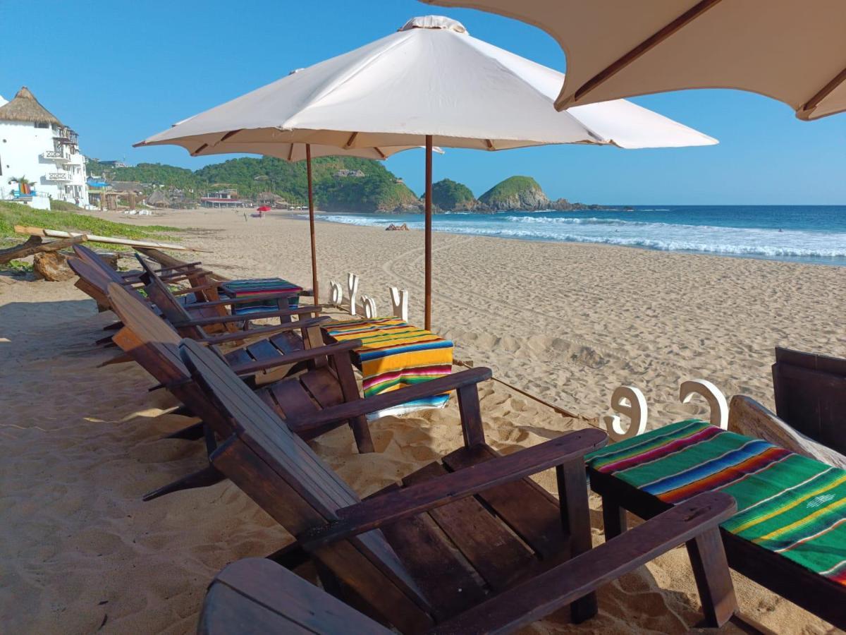 Cafe Maya - Zipolite Extérieur photo