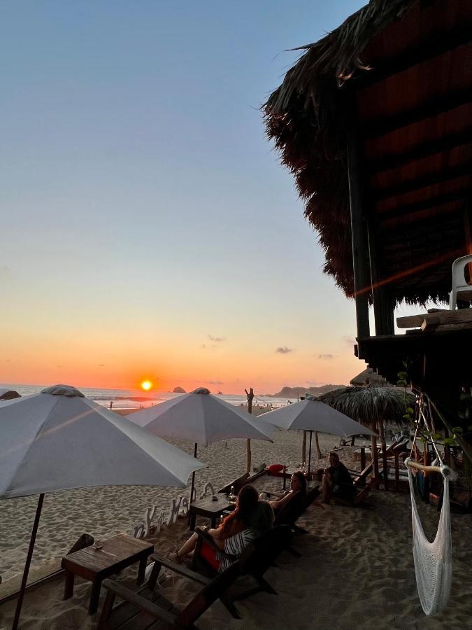 Cafe Maya - Zipolite Extérieur photo